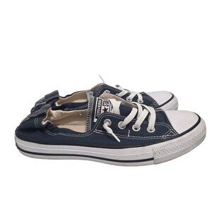 Converse All Star Shoreline Navy Blue Slip-On Sneaker Shoes Women's Size 9